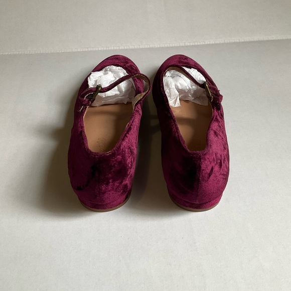 Madewell Velvet shoes sz 6.5 - Picture 3 of 7